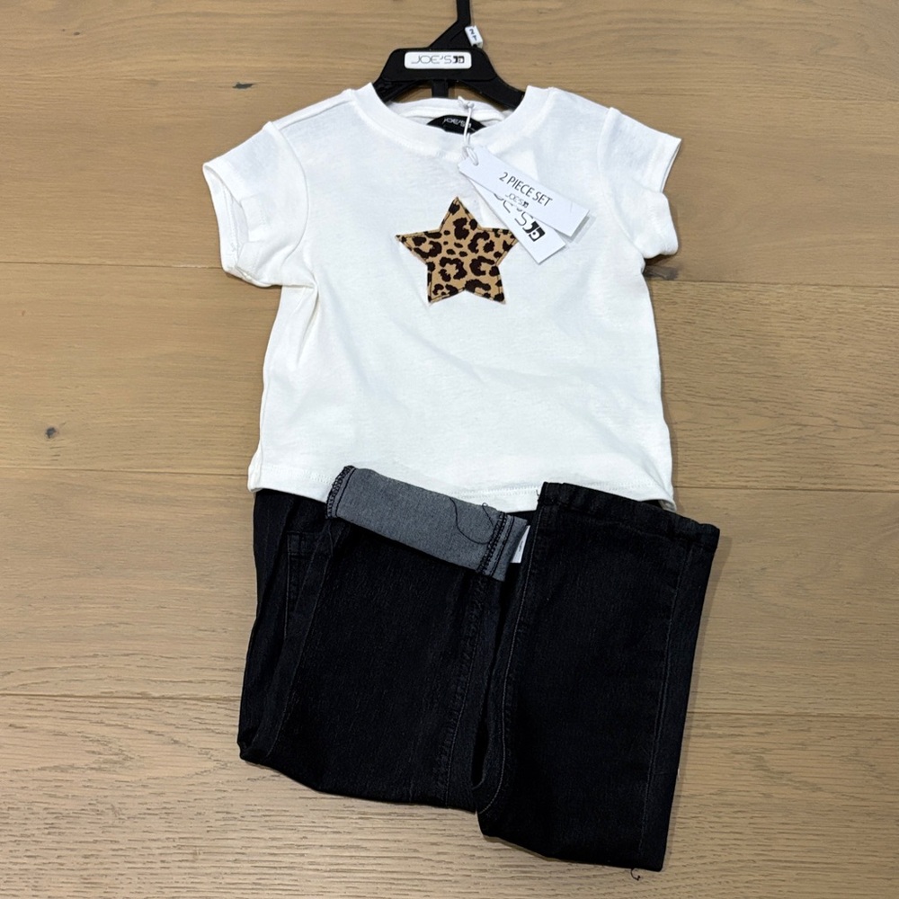 BNWT Joe’s Jeans Girls Overall Set 2T